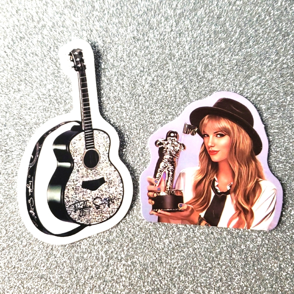 10/$10 Taylor Swift Waterproof Sticker guitar